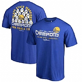 Men's Golden State Warriors 2017 NBA Champions T-Shirt Royal6 FengYun,baseball caps,new era cap wholesale,wholesale hats